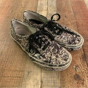 Vans x MoMA Jackson Pollock Sneakers Shoes in camo Women’s 8.5